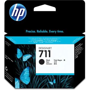 Hp Blæk Sort 711, 80ml - Dj T120