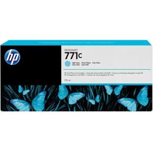 Hp Blæk Ljus Cyan No.771c - Dj Z6200