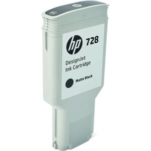 Hp Blæk Matt Sort 728 300ml - Dj T730