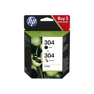 Hp Ink Combo Pack (black/color) No.304 - Deskjet 3720/3730/3732