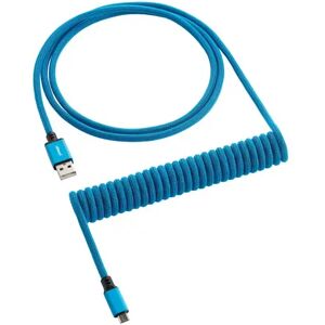 Cablemod Classic Coiled Cable - Spectrum Blue 1.5m Micro-usb