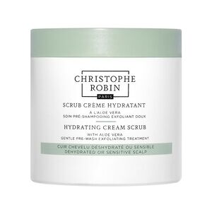 CHRISTOPHE ROBIN Aloe vera hydrating cream scrub - Hydrating hair care for the scalp