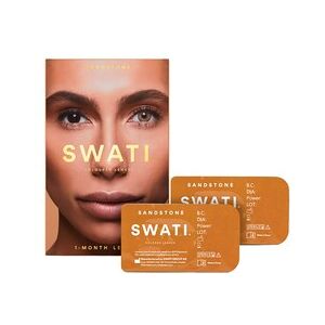 SWATI COSMETICS 1 Month Lenses - Sandstone