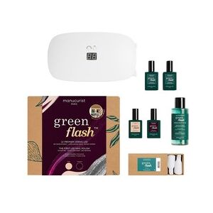 MANUCURIST Green Flash Beige Aubergine - Gift set