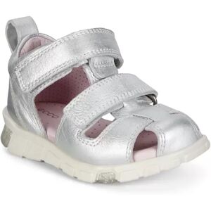 Ecco Mini Stride 761131-01097 SILVER METALLIC 24