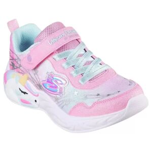 Skechers Girls Unicorn Dreams 302299L PKTQ PINK 31