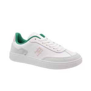 Tommy Hilfiger HERITAGE COURT FW0FW078890K4 WHITE/OLYMPIC GREEN 37