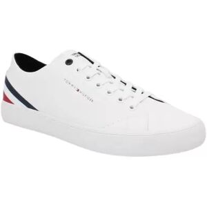 Tommy Hilfiger HI Vulc Core Low Lth Stripe FM0FM04778-YBS WHITE 44