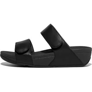 Fitflop Lulu Adjustable Slides FV6-090 BLACK 40