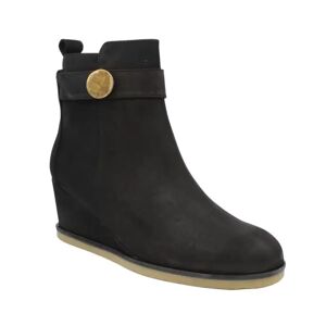 CASHOTT COPENHAGEN Cashott Casdonna Zip Boot Nubuck 61300881 BLACK 36