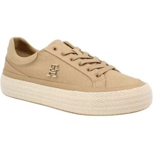 Tommy Hilfiger Vulc Sneaker Linnen FW0FW07673-RBL CLASSIC KHAKI 39