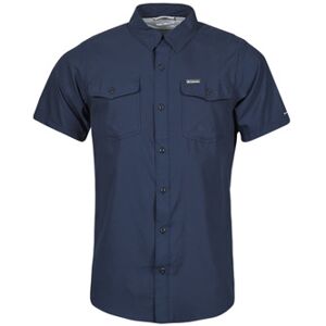 Columbia  Skjorter m. korte ærme Utilizer II Solid Short Sleeve Shirt Marineblå