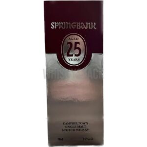 Springbank 25 Year Old 2021