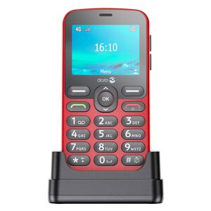 Doro 1881 Mobiltelefon (4G) Rød