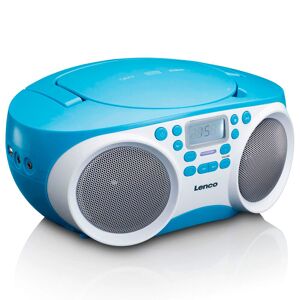 Lenco SCD-200 Boombox (CD/USB/MP3/FM/AUX) Blå