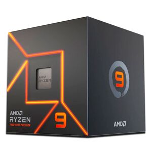 AMD Ryzen 9 7900 Box CPU - 3,7 GHz 12 kerner -  AM5 (m/Køler)