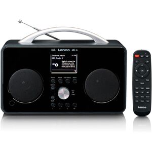 Lenco PIR-645 DAB+ Radio m/WiFi (Bluetooth/FM/AUX/3,5mm) Sort