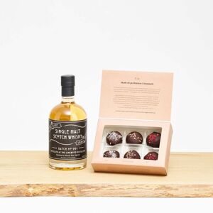 Interflora Linkwood whisky med Flora og Evergreen Luksus chokoladekugler