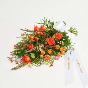 Interflora Bårebuket fyldig med bånd