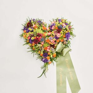 Interflora Hjerte med bånd - Floristens kreative valg