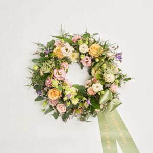 Interflora Rundkrans med bånd - Floristens kreative valg