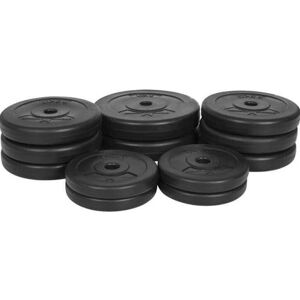 Gorilla Sports Vægtsæt 30kg 25/26mm - 4x1,25kg 6x2,5kg 2x5kg