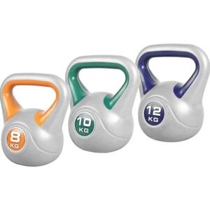 Gorilla Sports Kettlebell Fitness-Pakke - 8kg 10kg 12kg