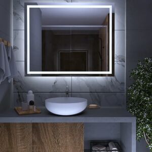 Daramio Spejl med LED lys F2