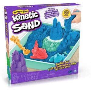 Spin Master Kinetic Sand Sandbox Sæt - Blå