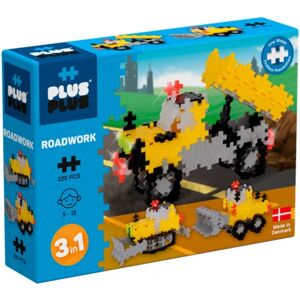 PLUS PLUS Plus-Plus - 3-i-1 Vejarbejde