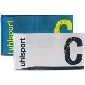 uhlsport Captain's Armband Senior Cyan/White