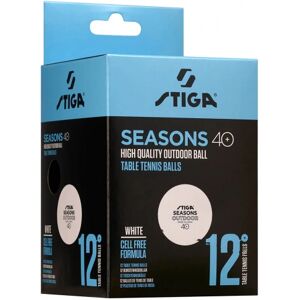 Stiga Seasons Outdoor 12-pack bolde - hvid