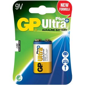 GP Ultra Plus 9V-batteri, 6LR61, 1-pc