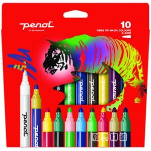 Penol Magic Fiber Pens 10-pak