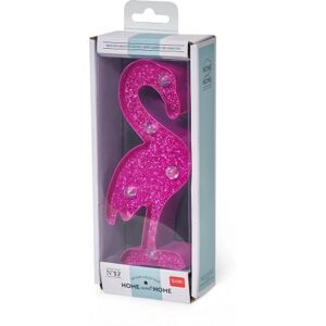 Legami Minilampe, Flamingo med glitter