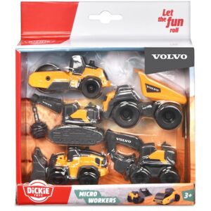 Dickie Toys 5-Pak Volvo Byggekøretøjer