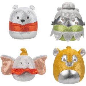 Jazwares Squishmallows Disney 100 - 13 cm 4-pack