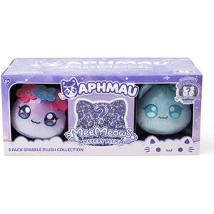 Spelexperten Aphmau MeeMeow Plush Sparkle Set - 3 Pack