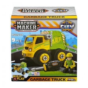 Nikko Toys Machine Maker City Service - Skraldevogn