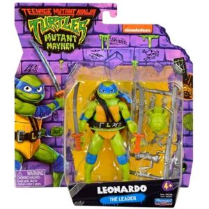 Playmates Toys Turtles Mutant Mayhem Basic Figures Leonardo