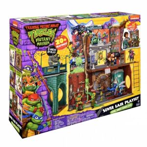 Playmates Toys Turtles Mutant Mayhem Sewer Lair