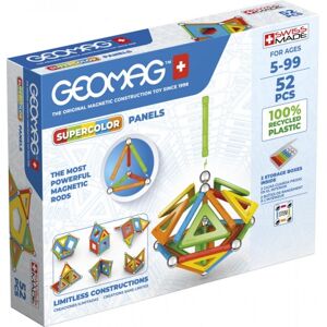 Geomag Supercolor paneler genbrugt 52 Dele