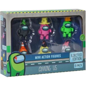 Among Us Mini Action Figurer 6-pak