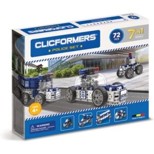 Clics Clicformers - Police Set - 72 dele