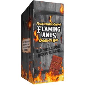 Flamethrower Candy Company Flaming Anus Chocolate Bar