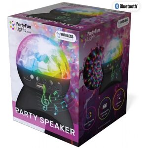 PartyFunLights Europe BV PFL Party Speaker with Light Effects Black