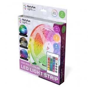 PartyFunLights Europe BV PFL LED Light Strip Multi-Color 2m