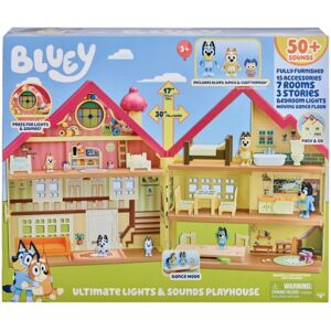 Moose Toys BLUEY Deluxe hus med lys og lyd