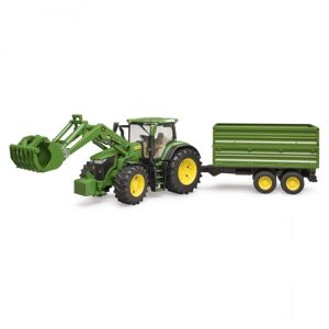 Bruder John Deere 7R 350 med frontlæsser+tipper