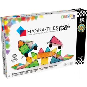 Magna-Tiles - Grand Prix Frosted Colors - 50 Dele